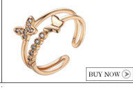 Top Quality ZYR065 Classic  Rose Gold & White Plated 1ct 6mm CZ  Wedding Ring Austrian Crystals Wholesale For women